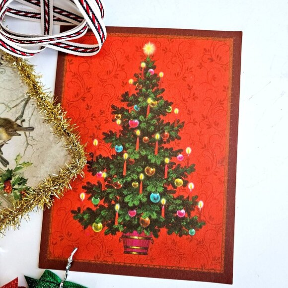 Vintage Mid Century Holiday Instant Collection Card Ephemera and Decor Bundle - Picture 6 of 10
